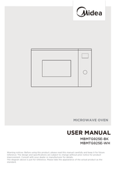 Midea MBMTG925E-WH Manual Del Usuario