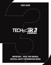 Alpinestars Tech-Air 3 Canvas Manual De Instrucciones