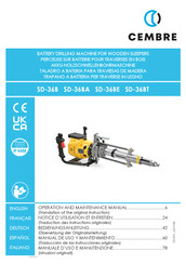 Cembre SD-36BT Manual De Uso Y Mantenimiento