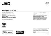 JVC KD-SR41 Manual De Instrucciones