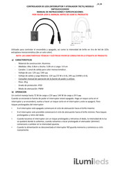 Ilumileds SWTOUCH1224VDC Manual De Instrucciones Y Especificaciones