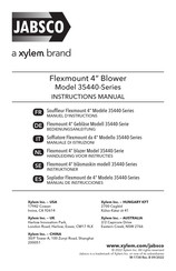 Xylem JABSCO Flexmount 35440-Serie Manual De Instrucciones