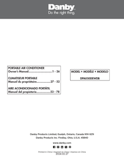 Danby DPA050DEWDB Manual Del Propietário