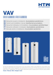 GIA HTW-AT-V200MR290A Manual De Usuario E Instalacion