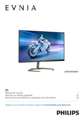 Philips Evnia 32M1N5500VS/75 Manual De Usuario