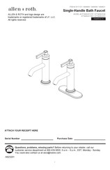 LF Allen + Roth 67746W-6104 Instrucciones De Instalación