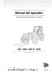 JCB 526 Manual Del Operador