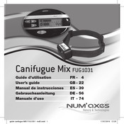 Num'axes Canifugue Mix FUG103 Manual De Instrucciones