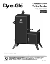 Dyna-Glo DGO1176BDC-D Manual De Instrucciones