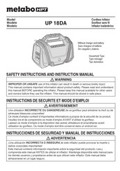 Metabo UP 18DA Manual Del Usuario