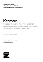 Kenmore BC4040 Manual Del Usuario