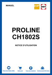 Proline CH1802S Manual De Instrucciones