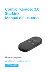 Starkey StarLink Control Remoto 2.0 Manual Del Usuario