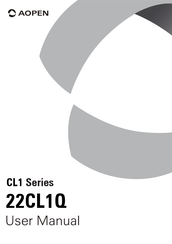 AOpen CL1 Serie Manual Del Usuario