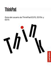 Lenovo ThinkPad E575 Guia Del Usuario