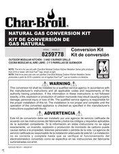 Char-Broil 8259778 Manual De Instrucciones