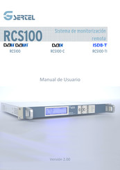 SERTEL RCS100 Manual De Usuario