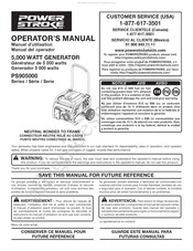 Power Stroke PS905000 Manual Del Operador