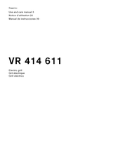 Gaggenau VR414611 Manual De Instrucciones