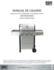 BBQ Grill MICHIGAN INOX BBQ304GCINOX Manual De Usuario