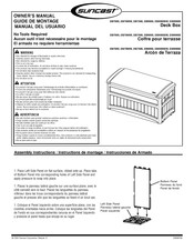 Suncast DB7000W Manual Del Usuario
