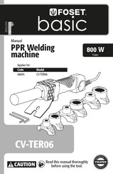 Foset Basic CV-TER06 Manual De Instrucciones