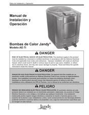 Jandy AE-Ti AE2500T-263 Manual De Instalación Y Operación