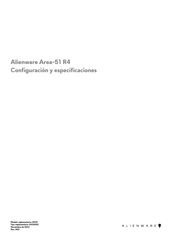 Dell Alienware Area-51 R4 Configuración Y Especificaciones