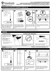 Good Earth Lighting RE1362-RGB-12LF2-G Instrucciones De Instalación