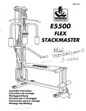 Weider FLEX STACKMASTER E5500 Instrucciones Para El Montaje