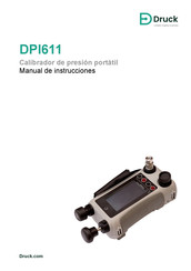 Baker Hughes Druck DPI611 Manual De Instrucciones