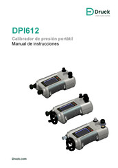 Baker Hughes Druck DPI612 Manual De Instrucciones