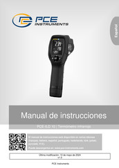 PCE Instruments PCE-ILD 10 Manual De Instrucciones