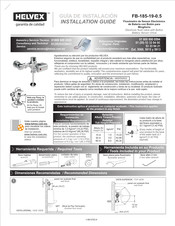 Helvex FB-185-19-0.5 Guia De Instalacion