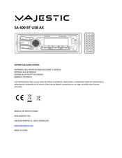 Majestic SA 400 BT USB AX Manual De Instrucciones