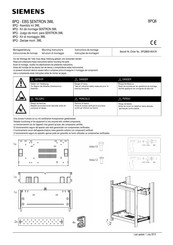Siemens 8PQ9800-8AA78 Instrucciones De Montaje
