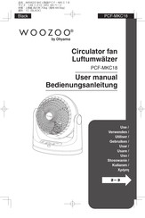 Ohyama WOOZOO PCF-MKC18 Instrucciones De Uso