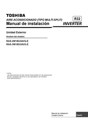 Toshiba RAS-2M18G3AVG-E Manual De Instalación