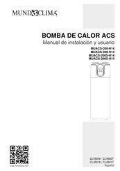 mundoclima CL45007 Manual De Instalación Y Usuario