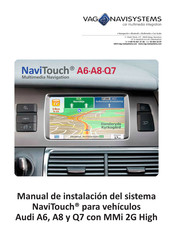 VAG-Navisystems NaviTouch A6-A8-Q7 Manual De Instalación