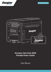 Energizer Solar Peak 3000 Manual Del Usuario