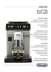 DeLonghi ELETTA EXPLORE ECAM45X.8Y Instrucciones De Uso