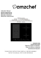 amzchef YL-IF7OT018S-5B5B3B1B Manual De Instrucciones