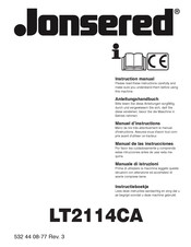 Jonsered LT2114CA Manual De Las Instrucciones