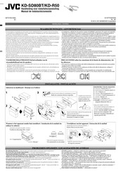 JVC KD-R50 Manual De Instalación/Conexion