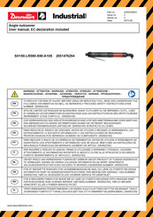 Desoutter SH150-LR580-S90-A10S Manual Del Usuario