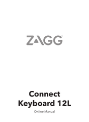 Zagg Connect 12L Manual Del Usuario