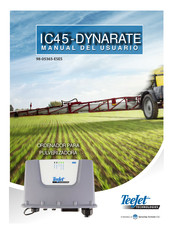 Spraying Systems Teejet TECHNOLOGIES IC45 -DYNARATE Manual Del Usuario