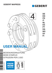 geberit MAPRESS Manual Del Usuario