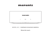 Marantz M1 Manual Del Usuario